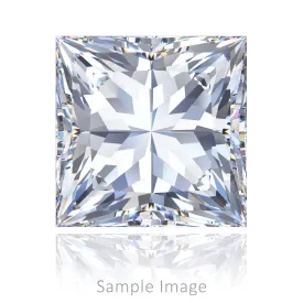 0.61 CT Loose Diamond - Princess (F-SI1)