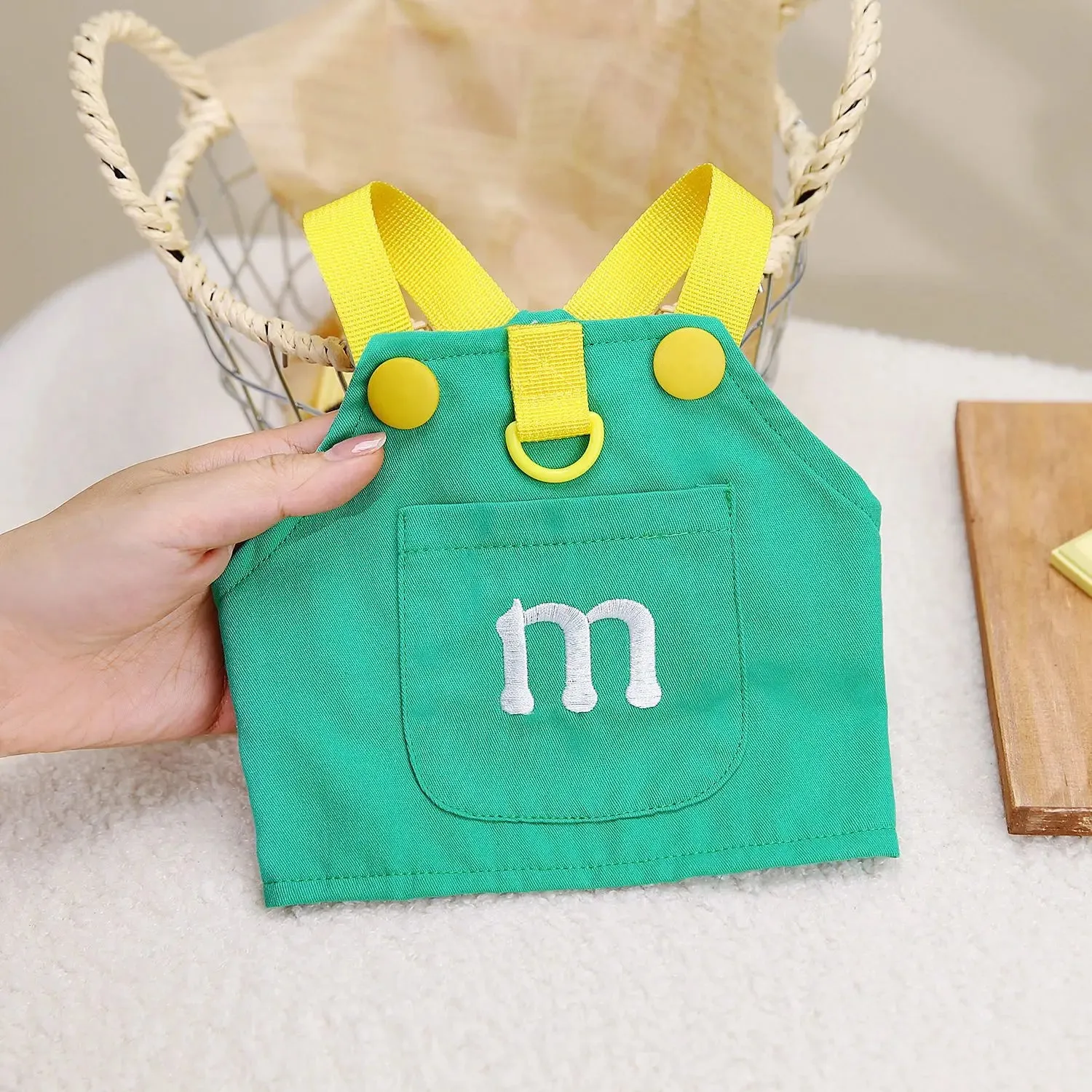 1/Set Fashion Pet Dog Harness | Dog Vest Puppy Clothes | Pet Traction Harness | Summer Letter Harness | Dog Collar Pet Accessories