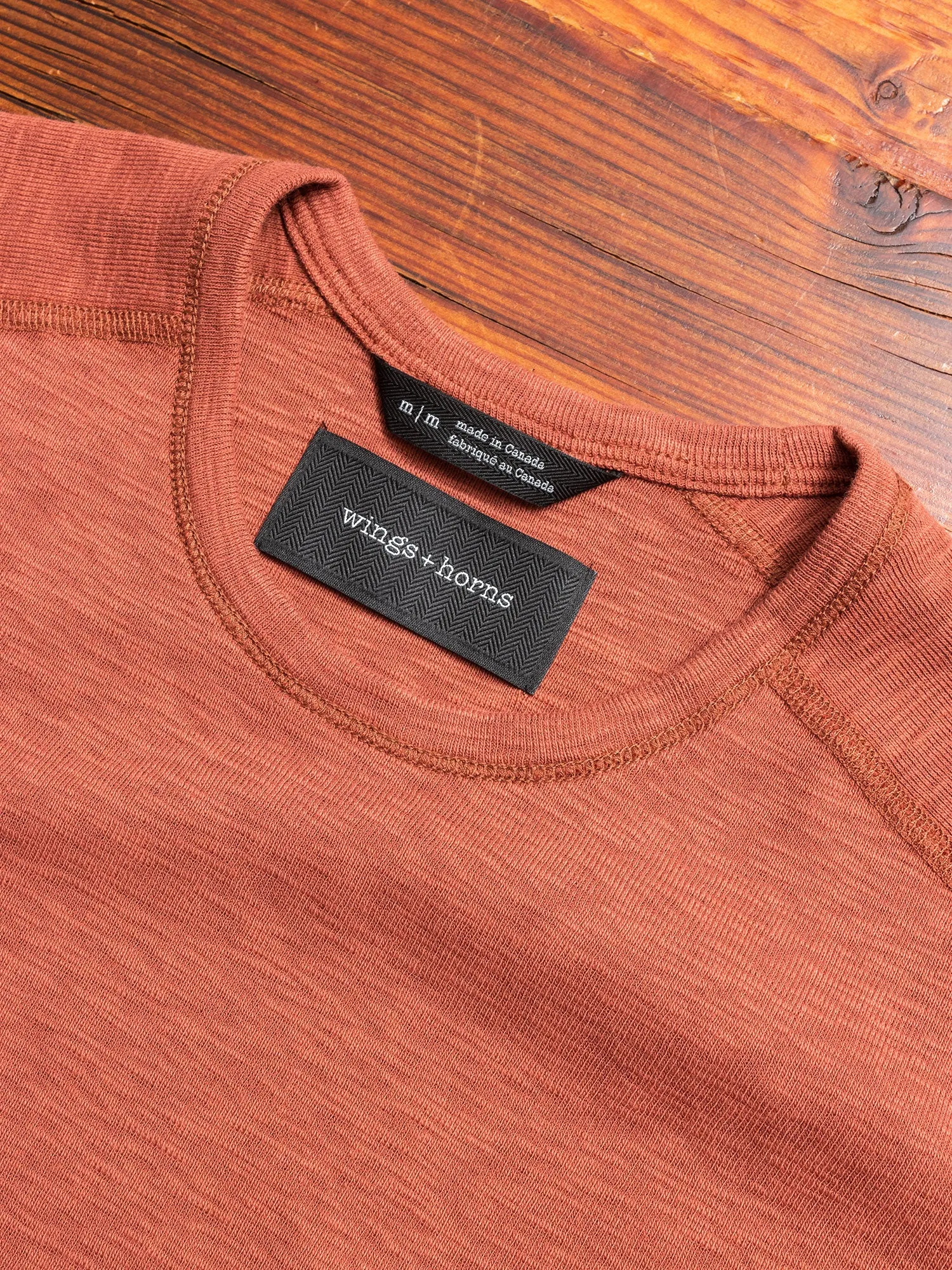 1x1 Slub T-Shirt in Clay