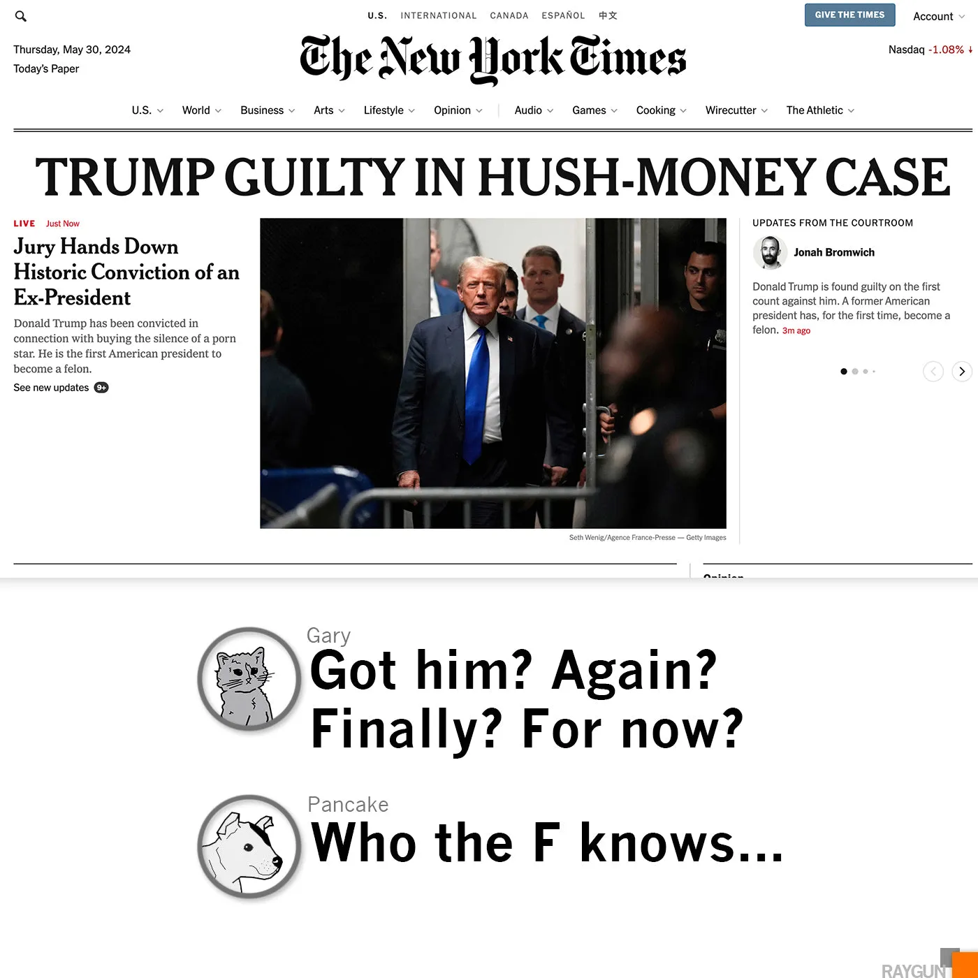 34 Felony Counts MAGA Version