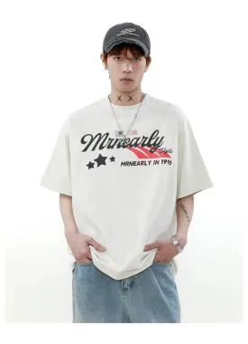 90 Lettered Logo T-Shirt