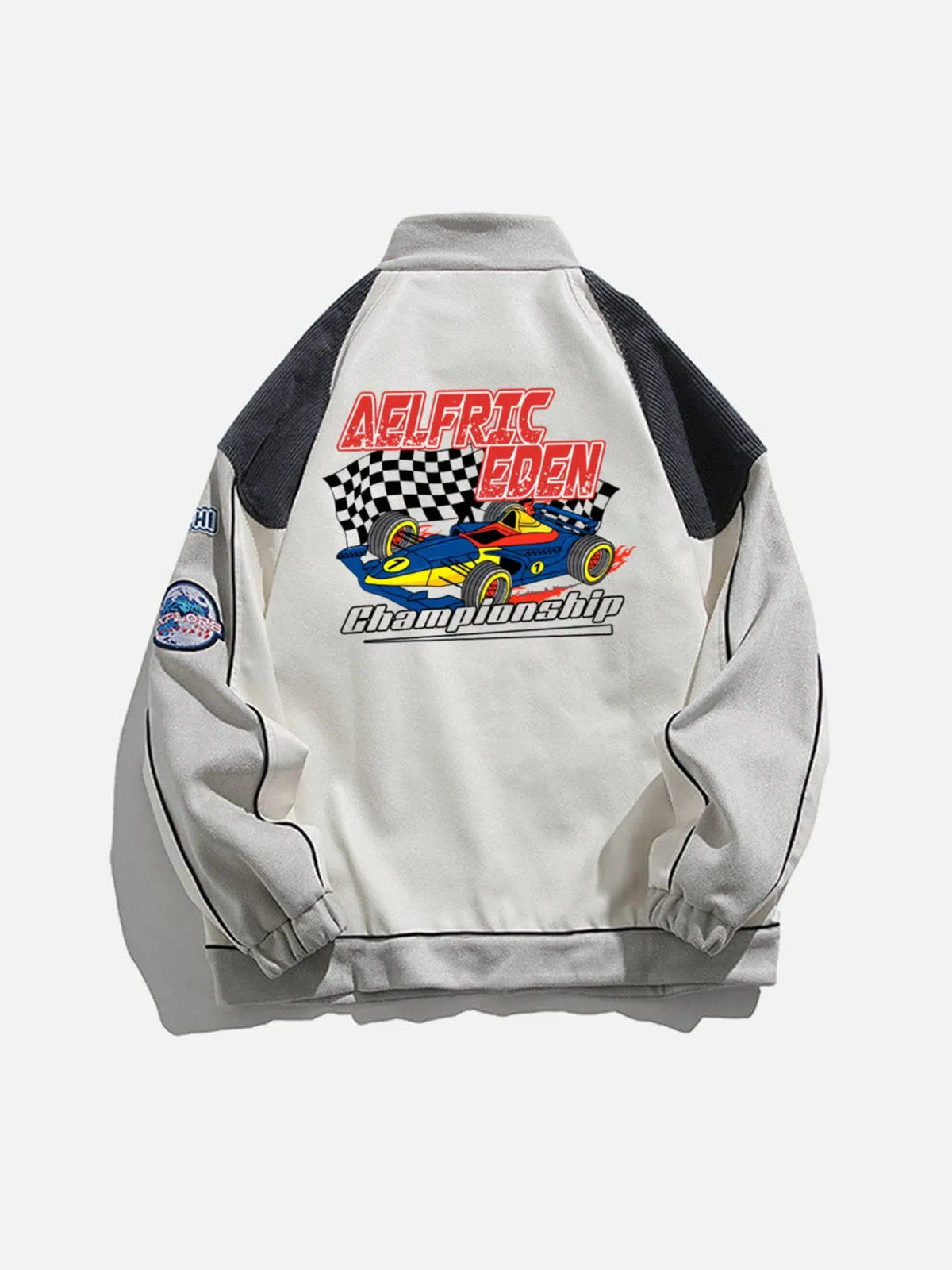 Aelfric Eden Patchwork Trackside Glamour Racing Jacket