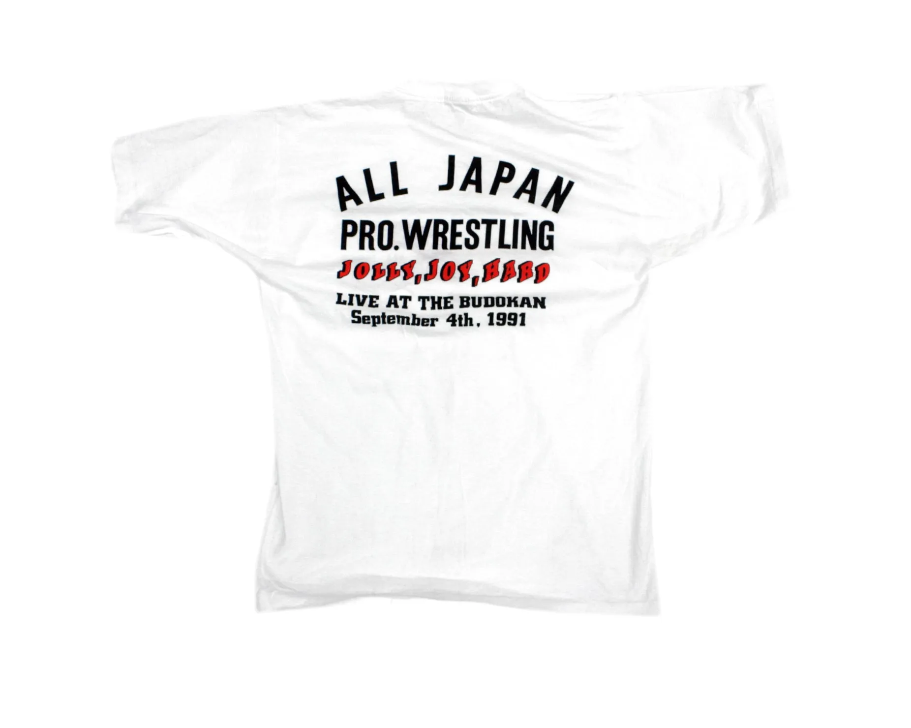 AJPW JOLLY JOY HARD 91 T-SHIRT M