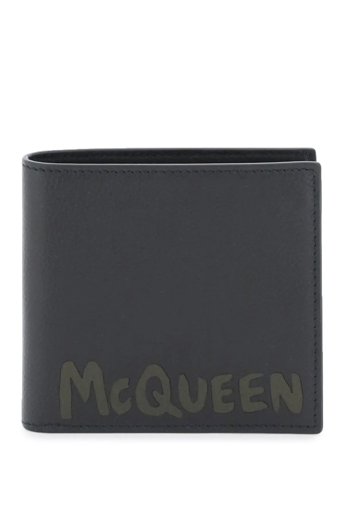 Alexander Mcqueen Graffiti Bi-Fold Wallet