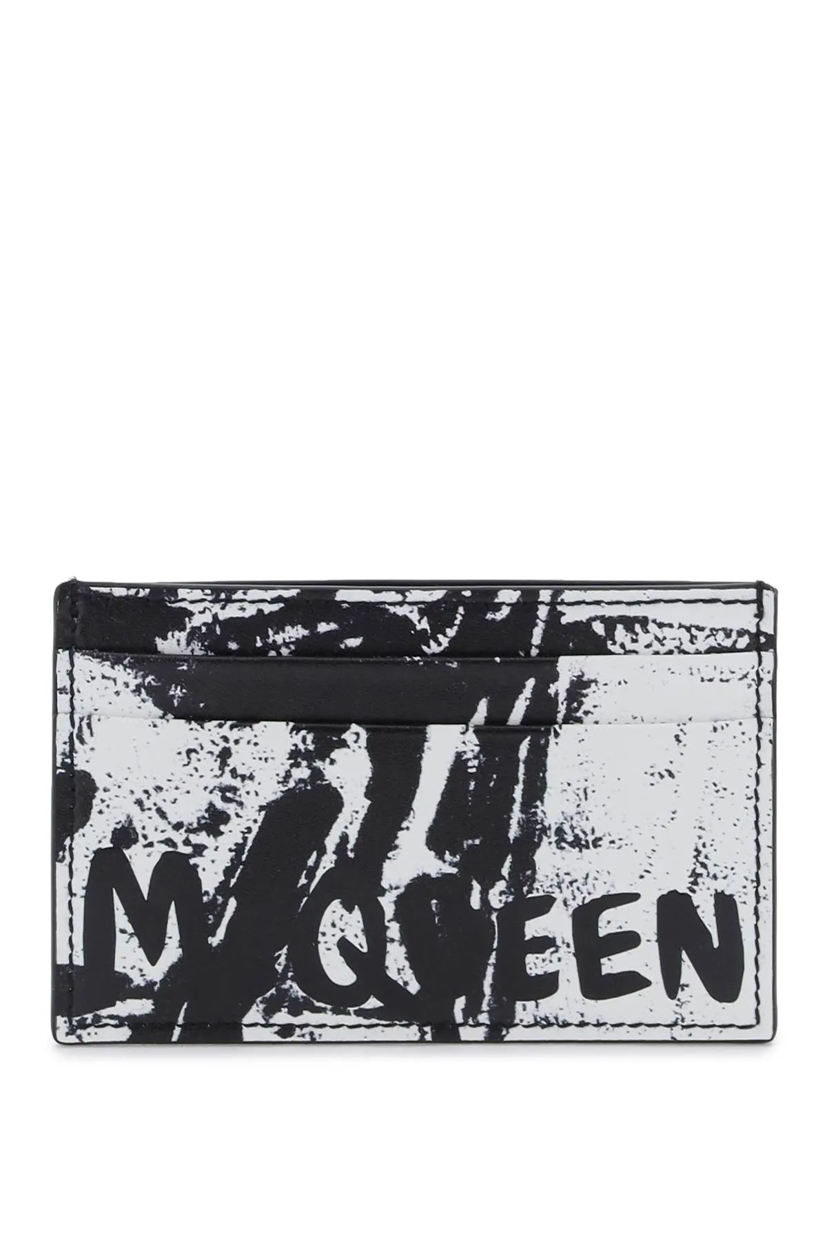 Alexander Mcqueen Graffiti Cardholder