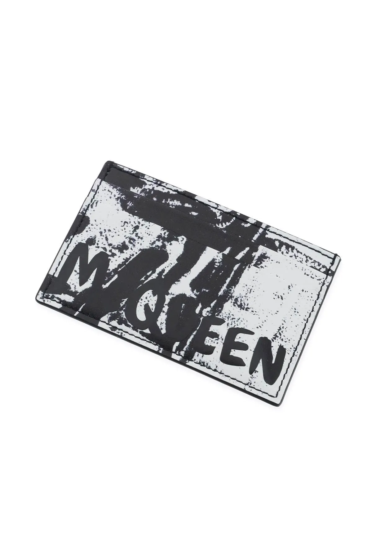 Alexander Mcqueen Graffiti Cardholder