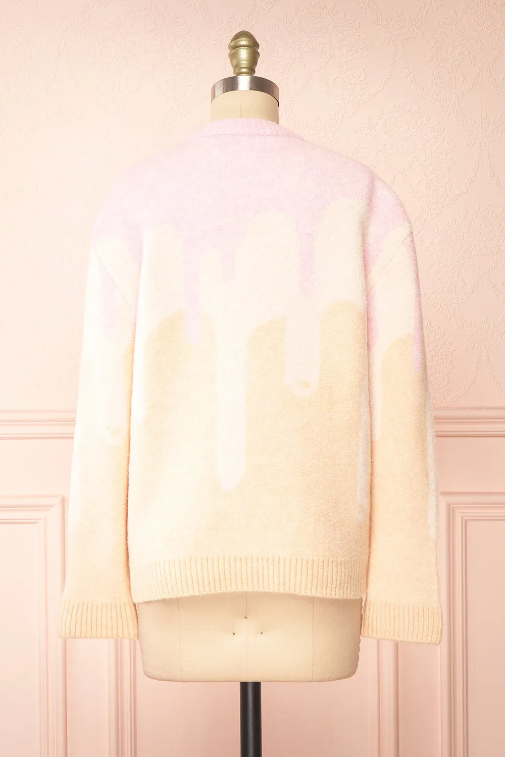Amapola | Drip Pattern Knit Sweater