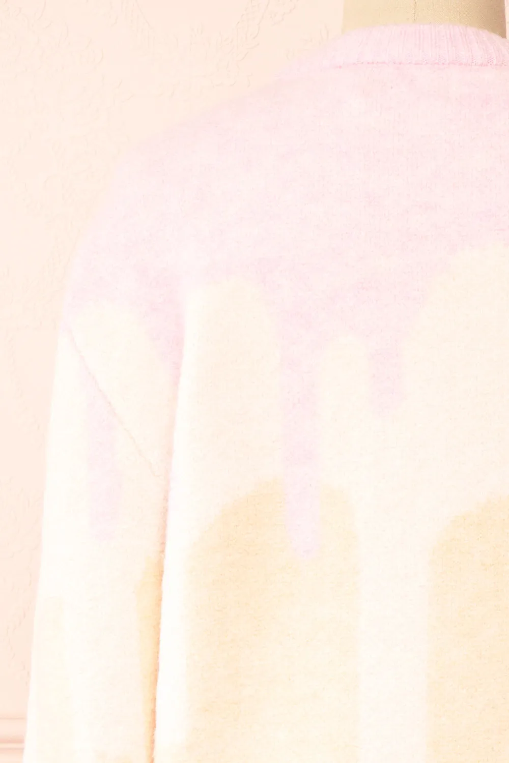 Amapola | Drip Pattern Knit Sweater