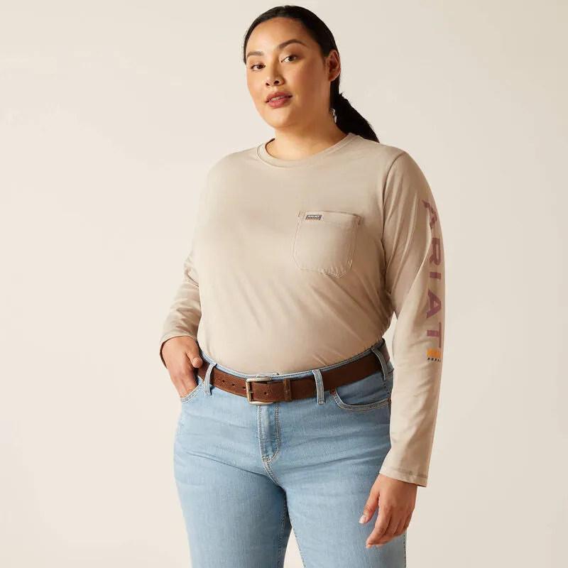 Ariat Women's Rebar Workman Logo Tee