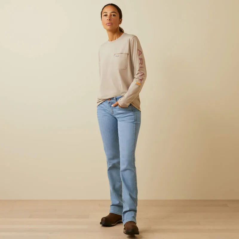 Ariat Women's Rebar Workman Logo Tee