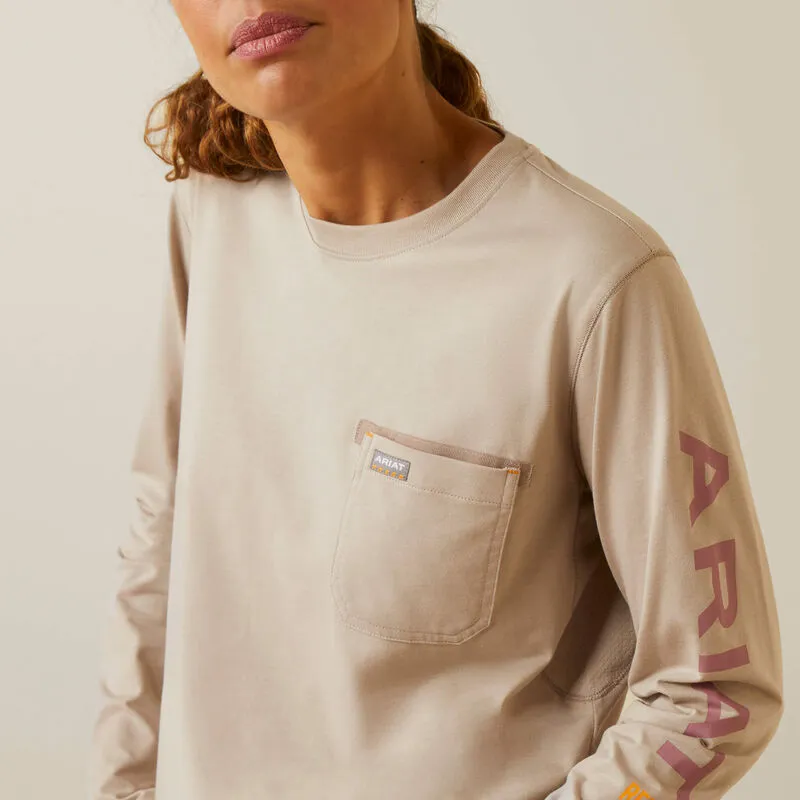 Ariat Women's Rebar Workman Logo Tee
