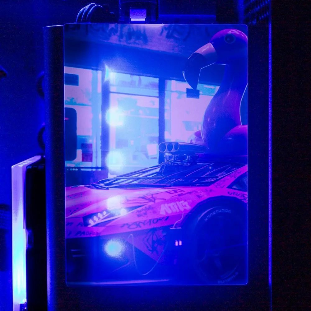 Bad Flamingo RGB SSD Cover Vertical