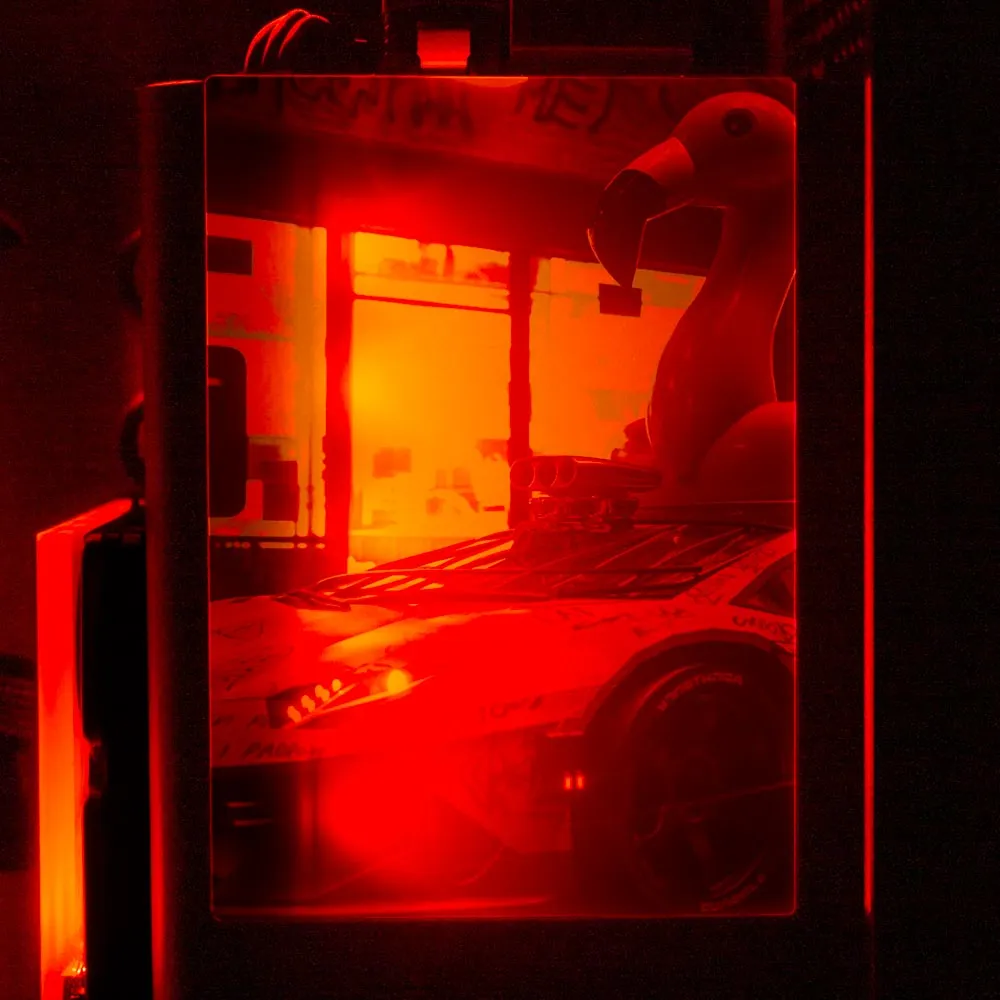 Bad Flamingo RGB SSD Cover Vertical