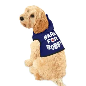 Bark for Bobby Pet Hoodie Navy