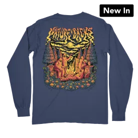 Bigfoot Bonfire Long Sleeve (Midnight)