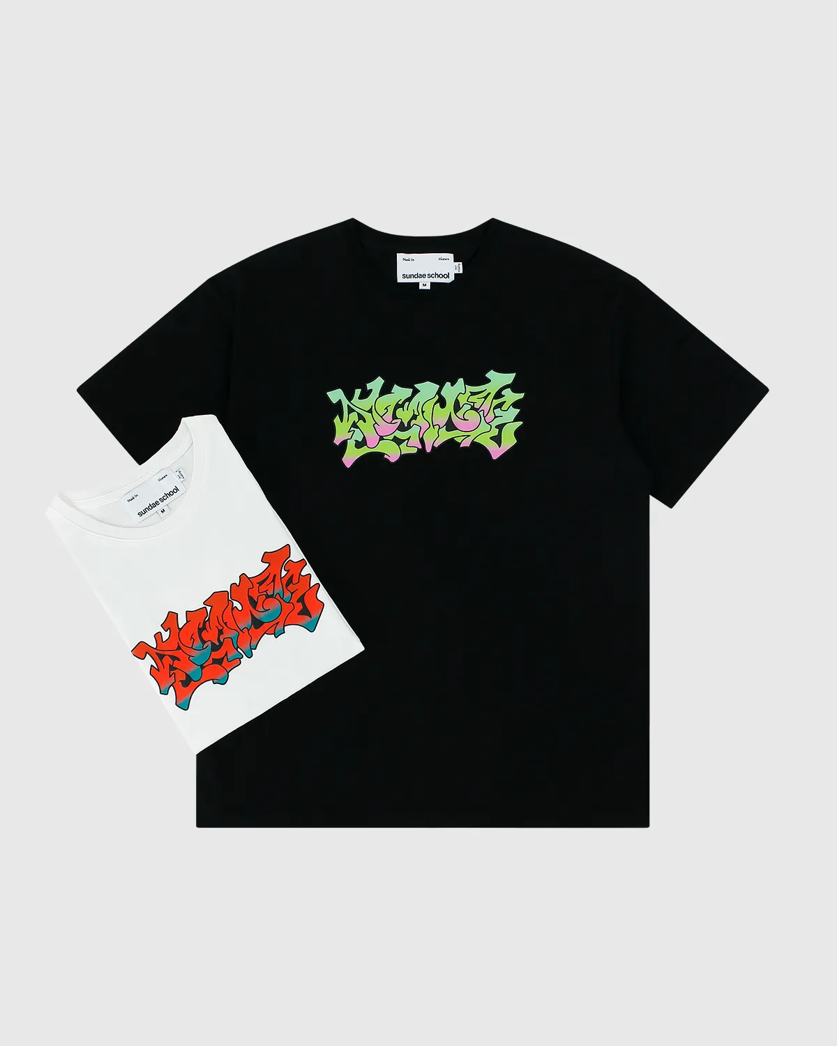 Black Graffiti Logo T-shirt