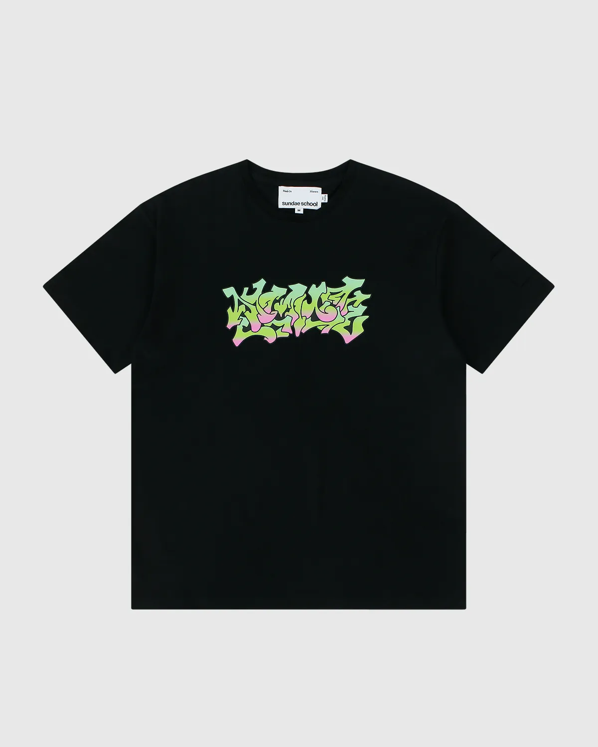 Black Graffiti Logo T-shirt