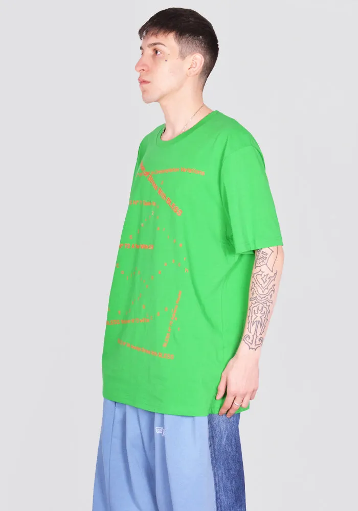 BLESS N° 77 5311 MULTICOLLECTION IV T-SHIRT FRESH GREEN