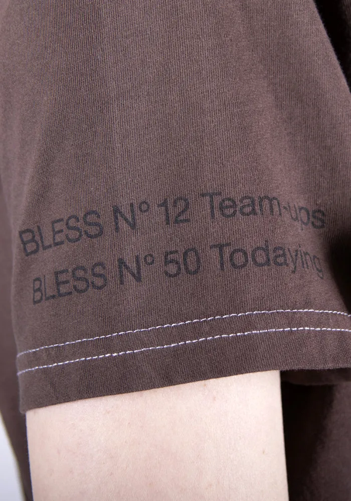 BLESS N°69 5328 MULTIKULTICOLLECTION II T-SHIRT DARK BROWN