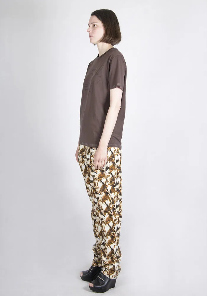 BLESS N°69 5328 MULTIKULTICOLLECTION II T-SHIRT DARK BROWN