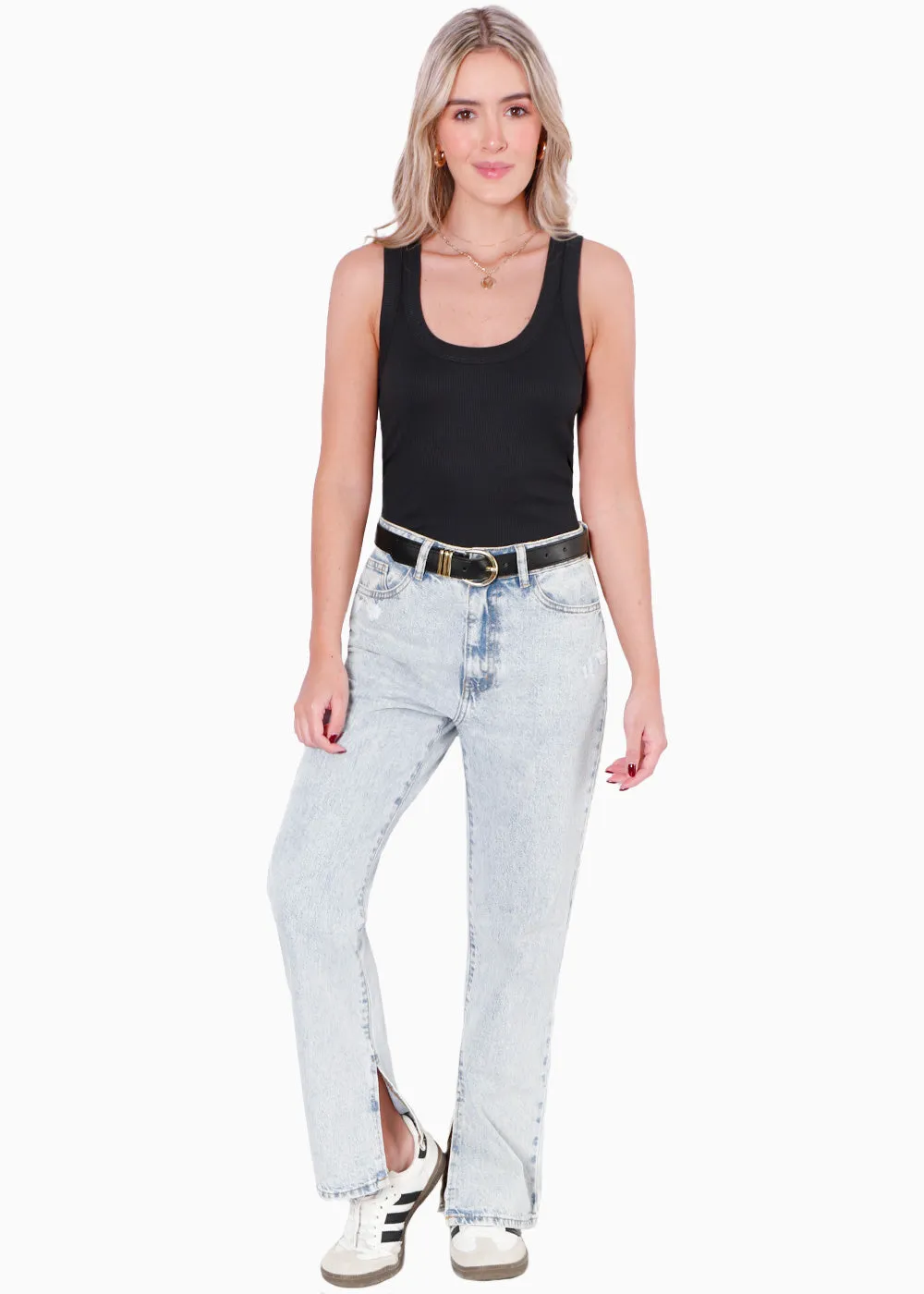 Blusa sin mangas tipo esqueleto - BAILEY