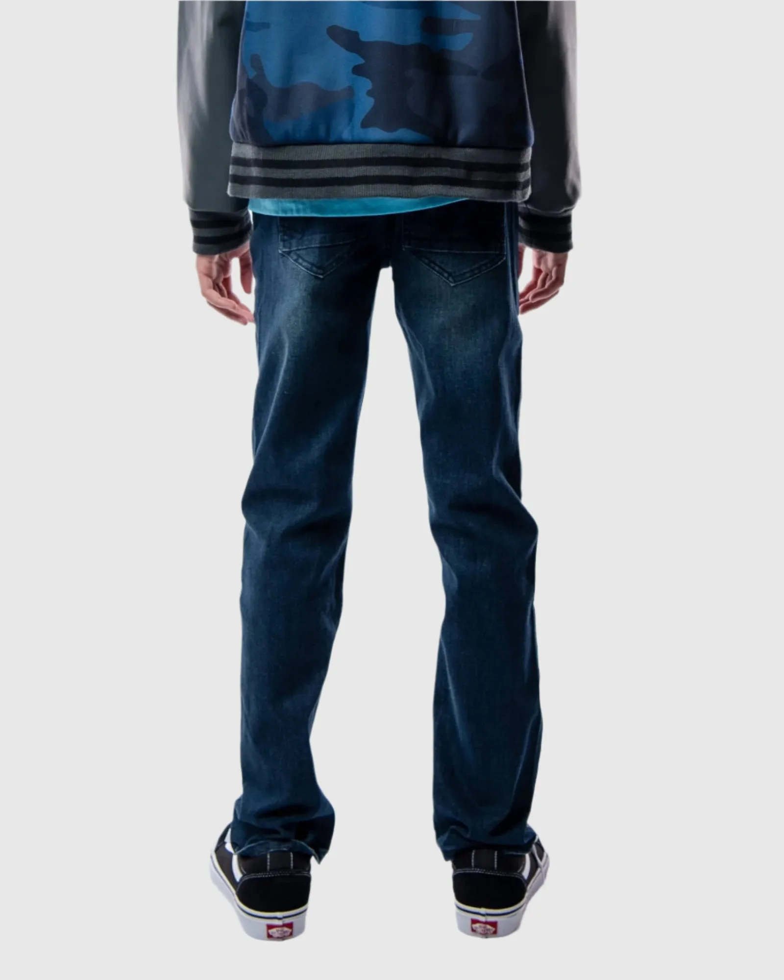 BOYS CAYENNE RIPPED SLIM FIT JEANS