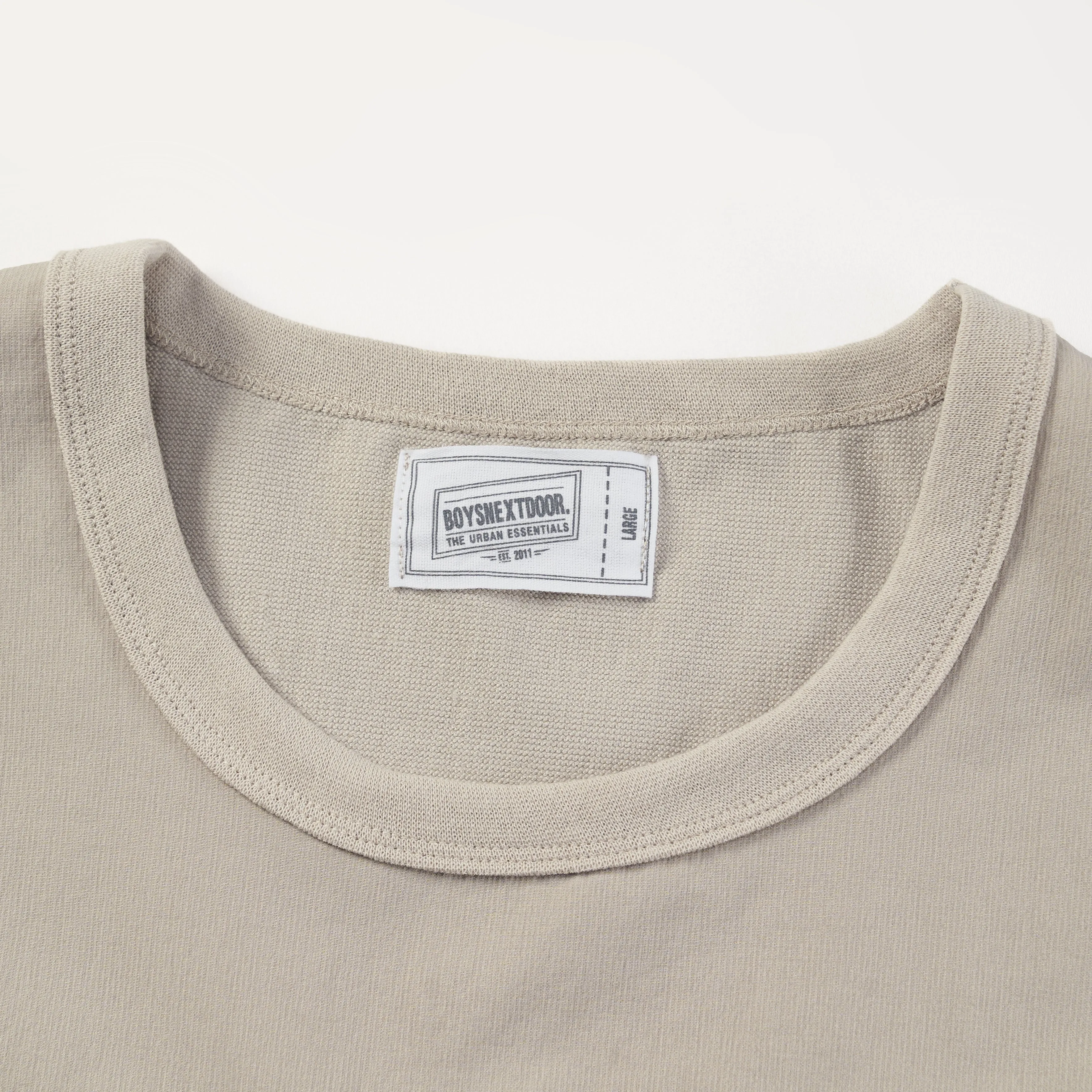 Boysnextdoor Mock Pocket Pullover Charcoal