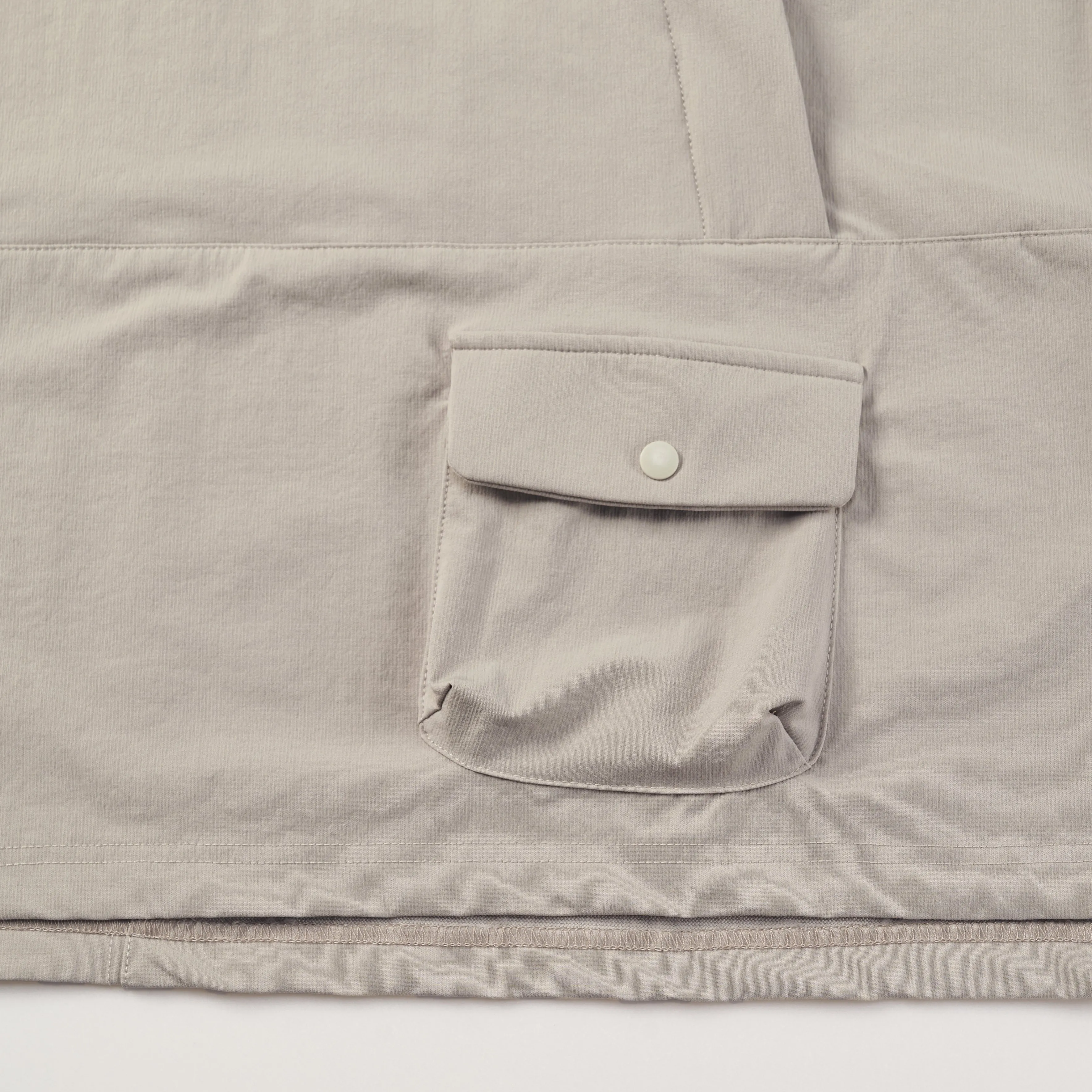 Boysnextdoor Mock Pocket Pullover Charcoal