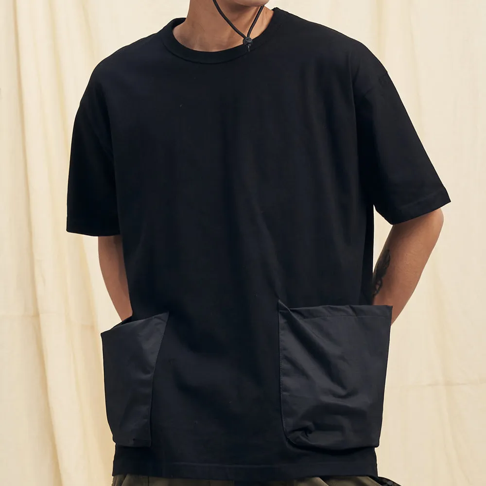 Boysnextdoor Oversize Patchwork Tshirt Black