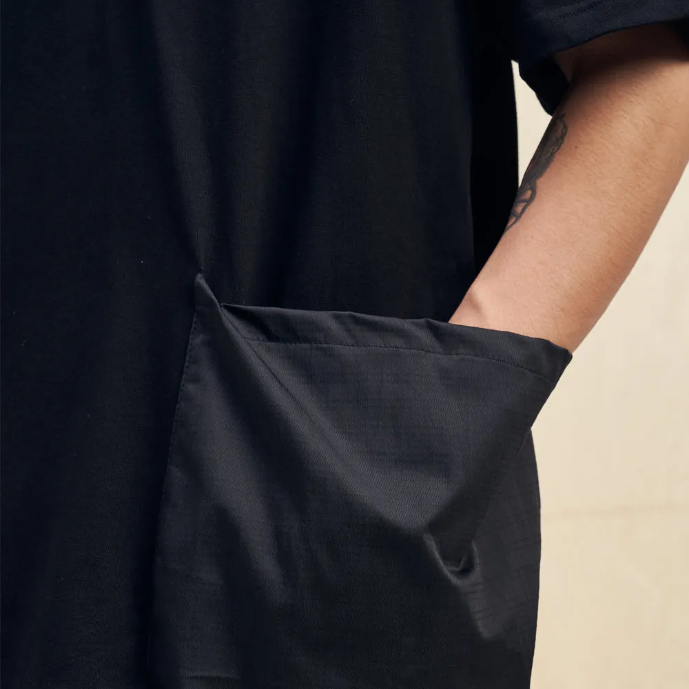 Boysnextdoor Oversize Patchwork Tshirt Black
