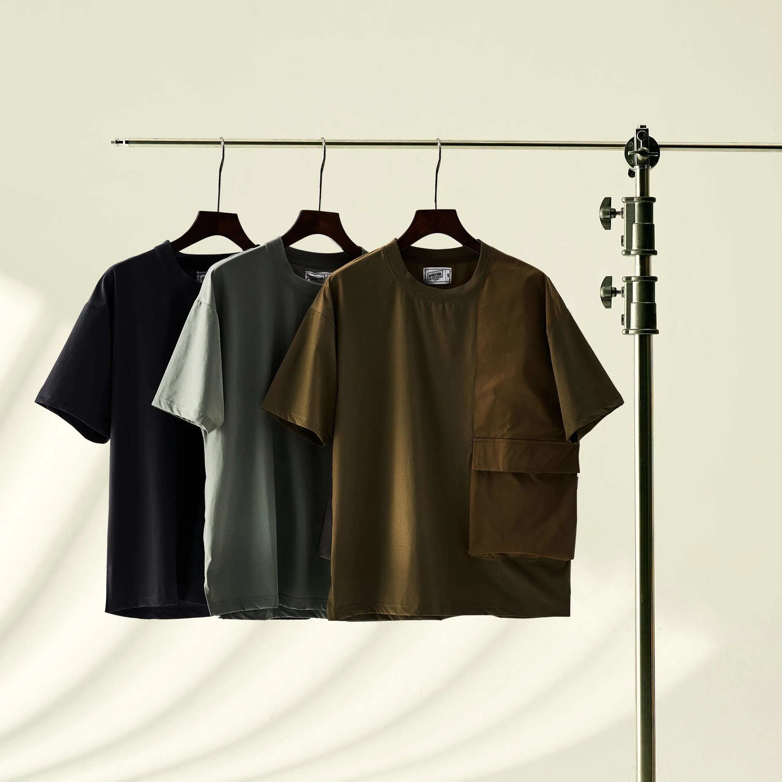 Boysnextdoor Patchwork T-Shirt Grey