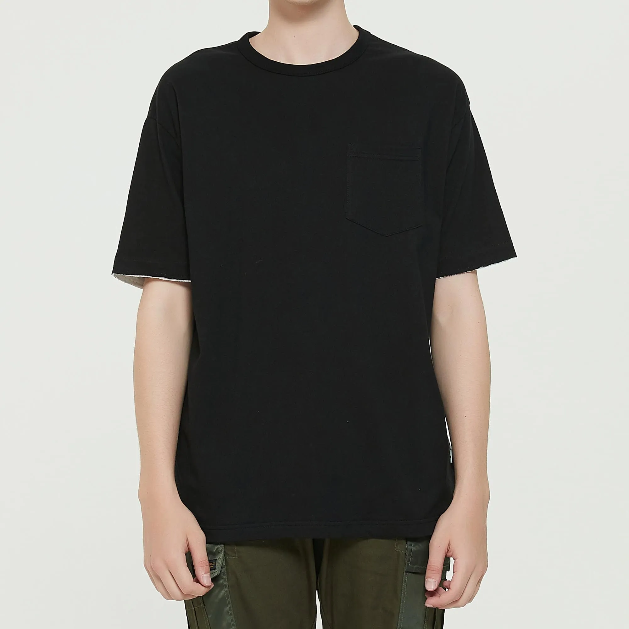 Boysnextdoor Wide Pocket Tee Black