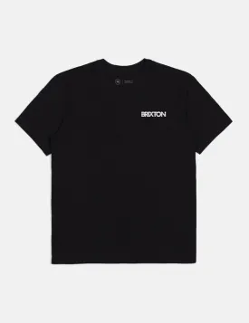 Brixton Interceptor II Premium T-Shirt - Black
