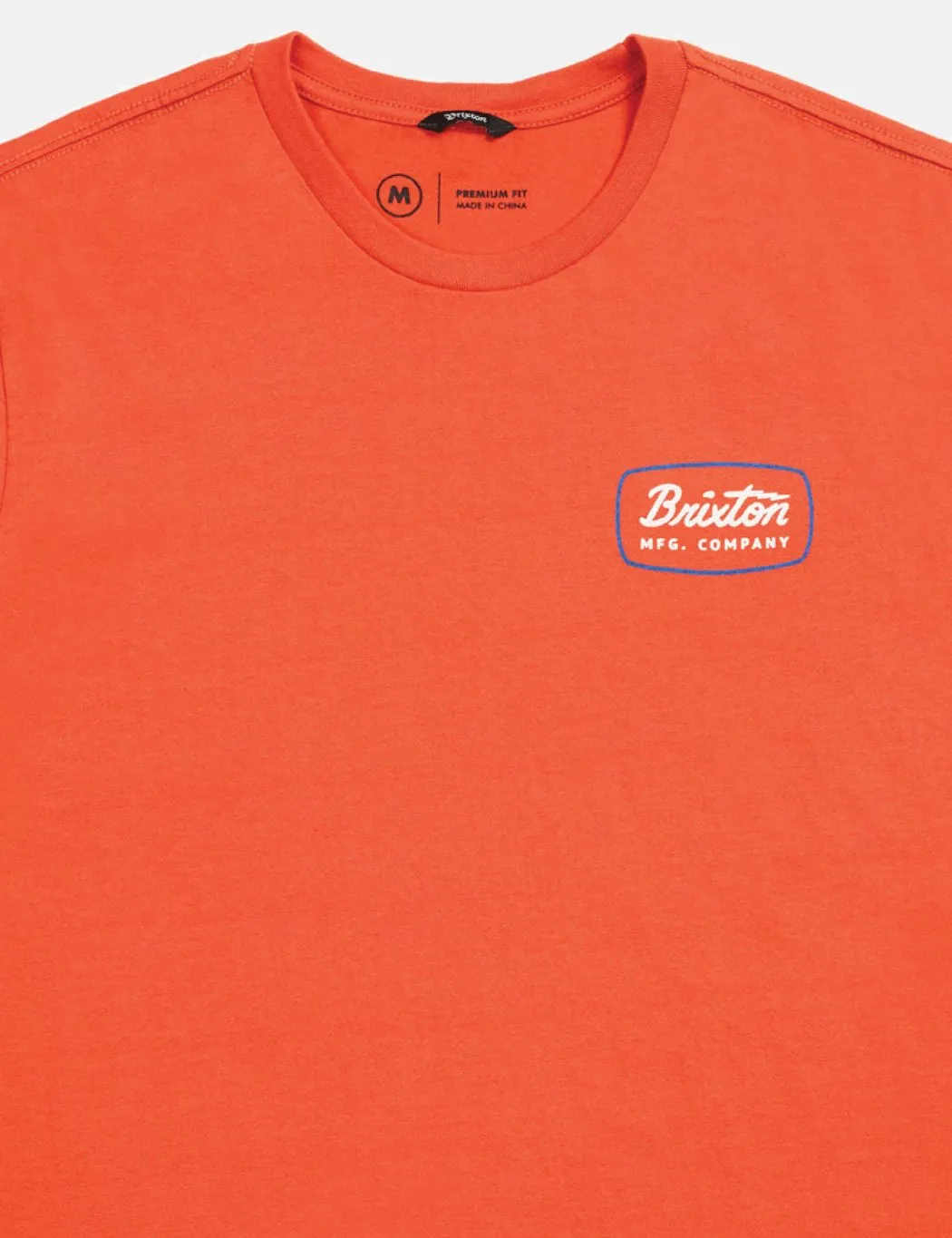 Brixton Jolt Premium T-Shirt - Red Clay
