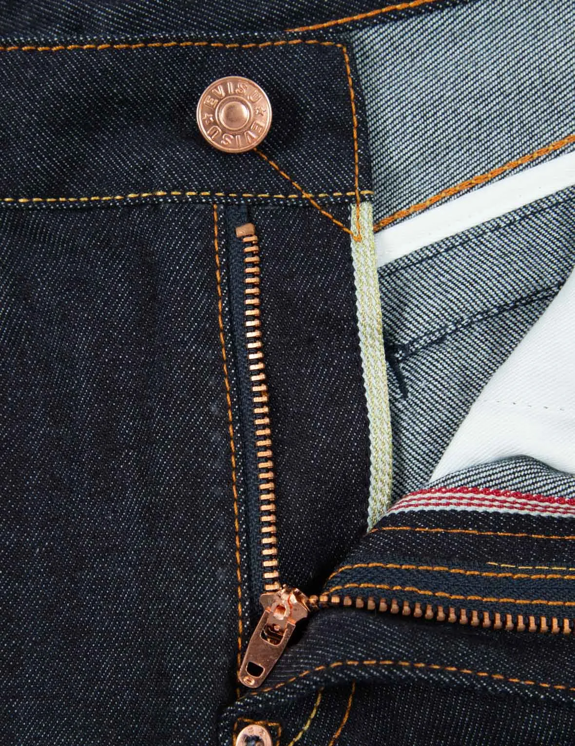 Boyfriend-Cut Brocade Detail Jeans with Classic Insert Design