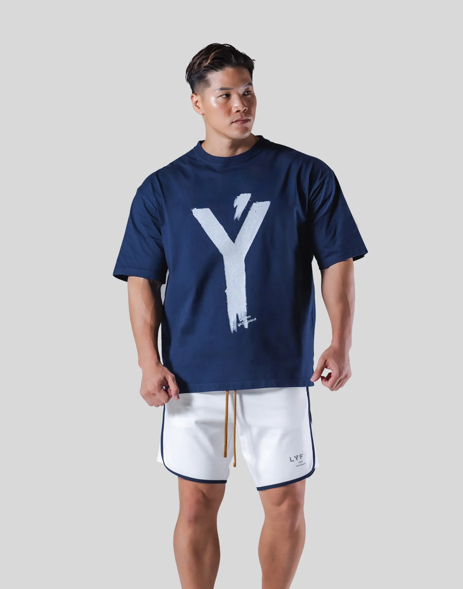 Brush Y Big T-Shirts - Navy