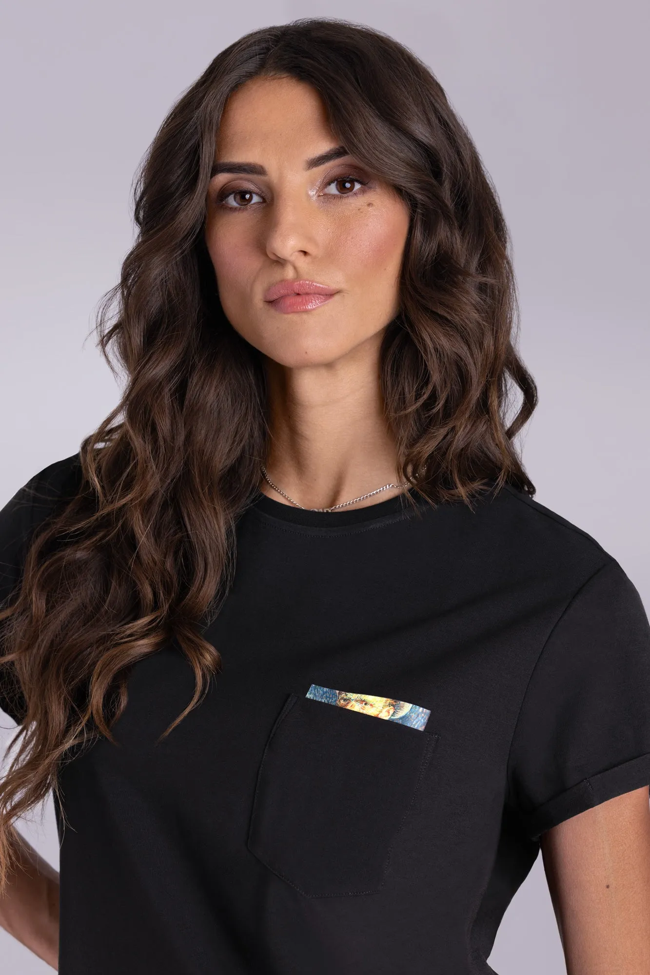 Brushed Glances in Icy Cotton - Final Sale