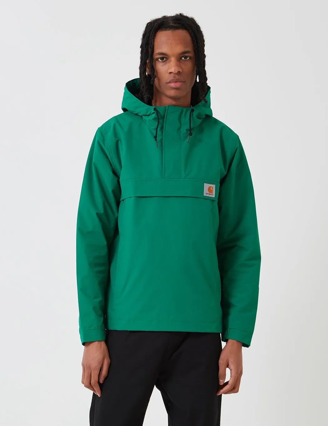 Dragon Green Unlined Carhartt-WIP Nimbus Half-Zip Jacket