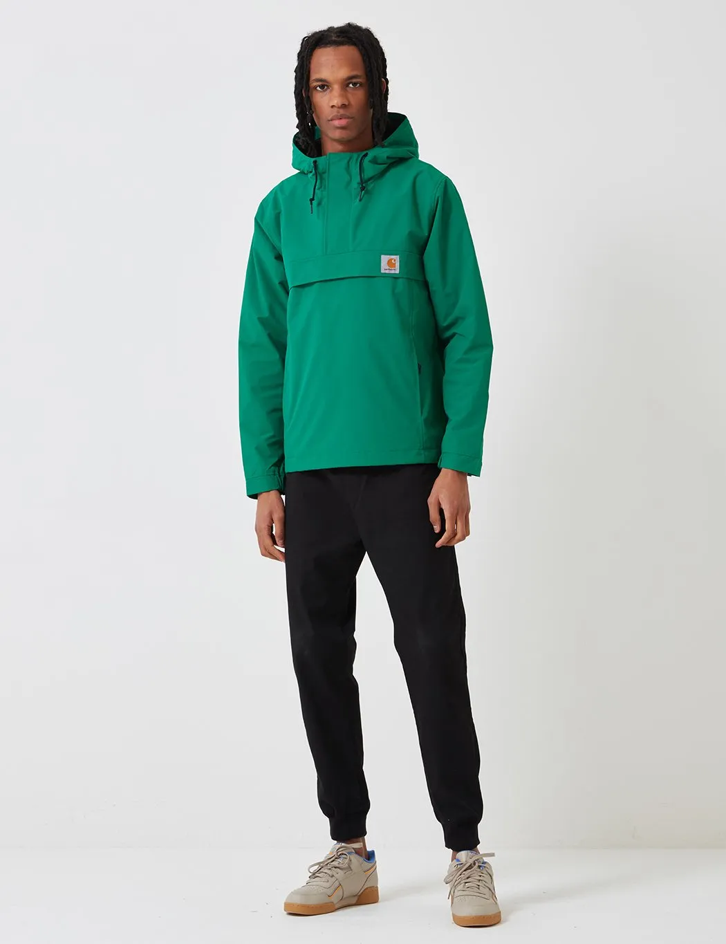 Dragon Green Unlined Carhartt-WIP Nimbus Half-Zip Jacket