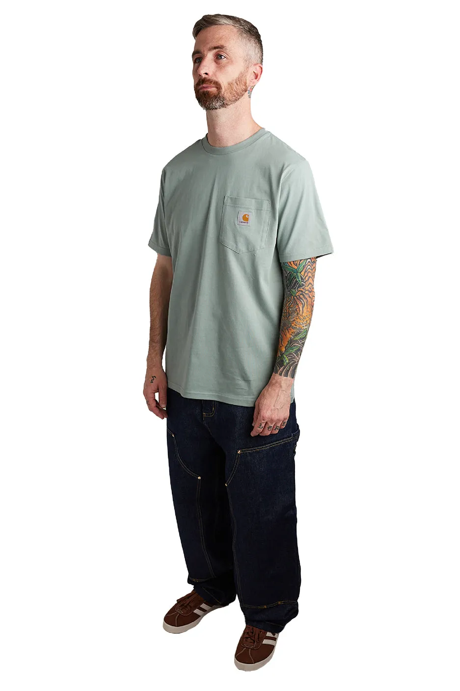Carhartt WIP Pocket Tee 'Glassy Teal'