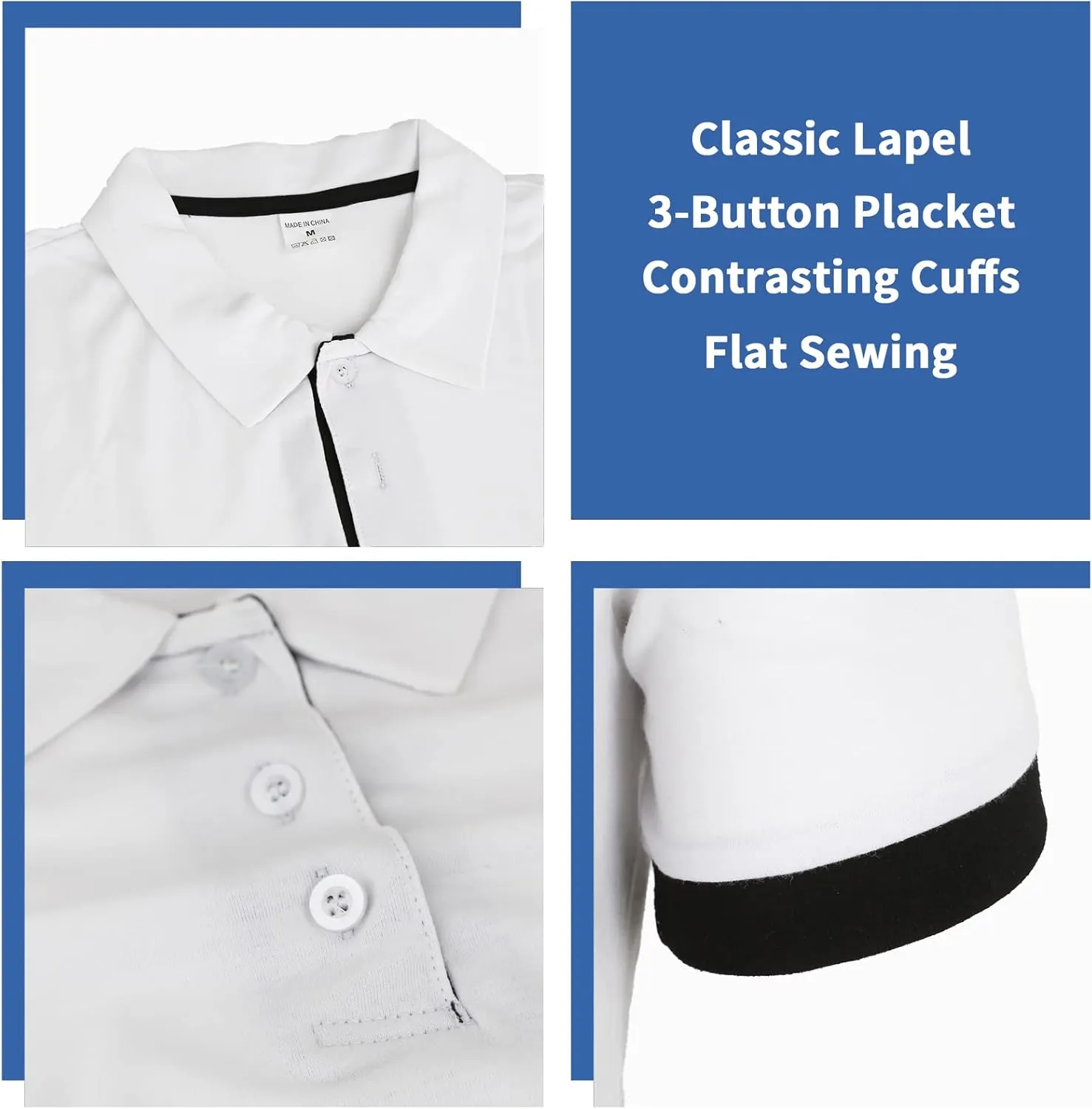 CEHT Mens Polo Shirts Short Sleeve Cotton Golf Polo Shirts for Men Slim Fit Casual Tops