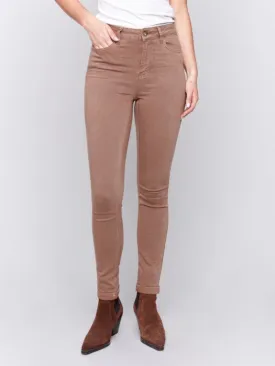 CHARLIE B CUFF HEM JEAN - TRUFFLE TAN - C5309X188B610