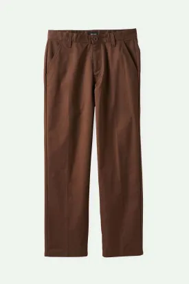 Choice Chino Relaxed Pant - Pinecone Brown