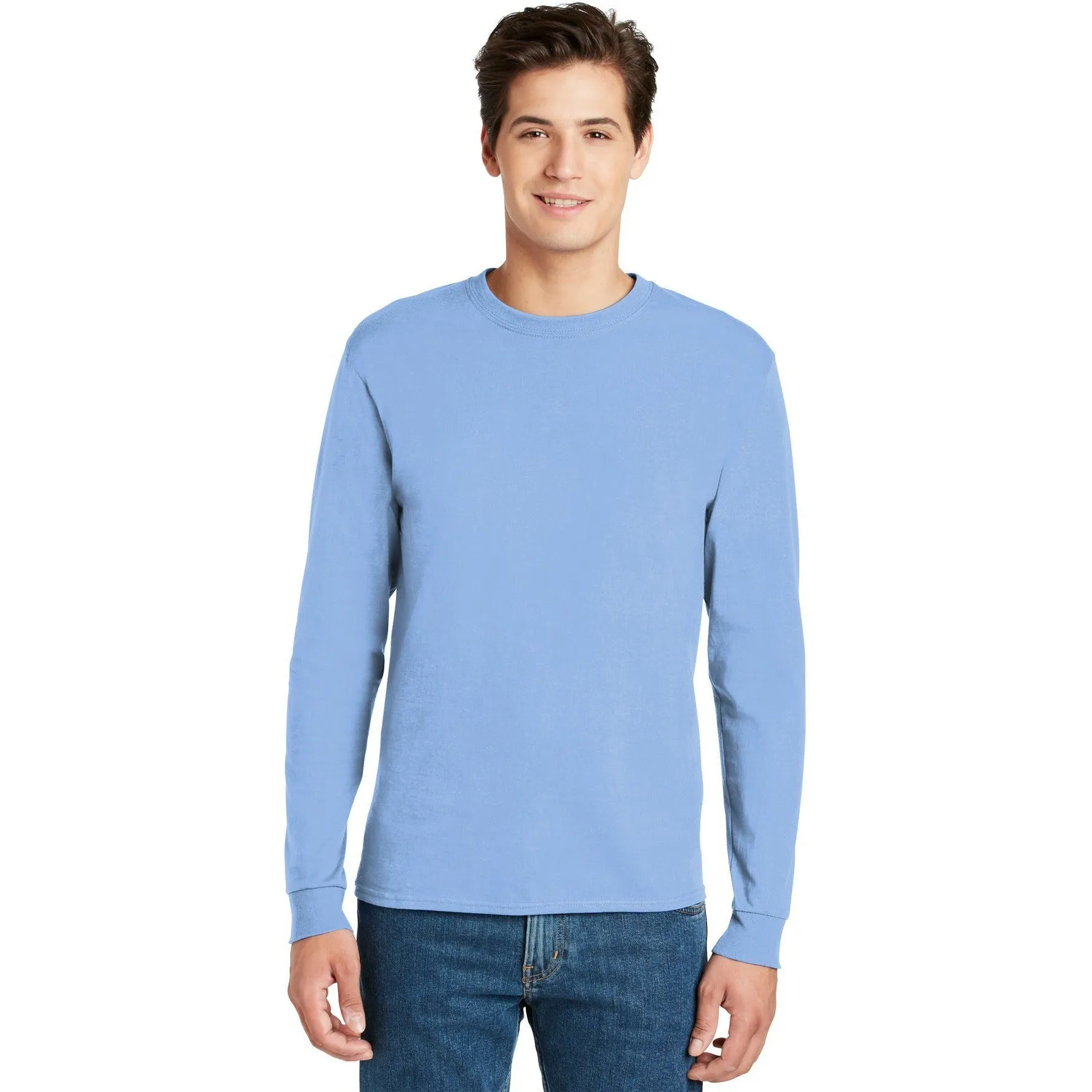 CLOSEOUT - Hanes Authentic 100% Cotton Long Sleeve T-Shirt