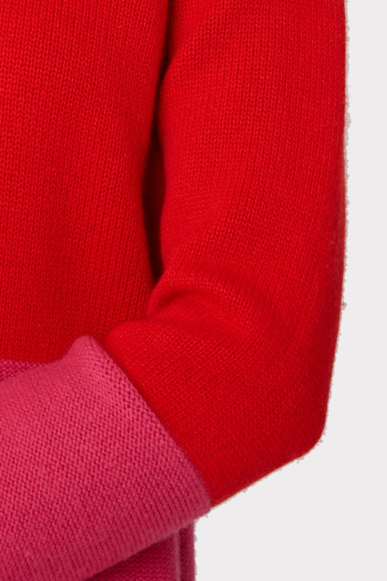 Colorblock Crew Neck Sweater