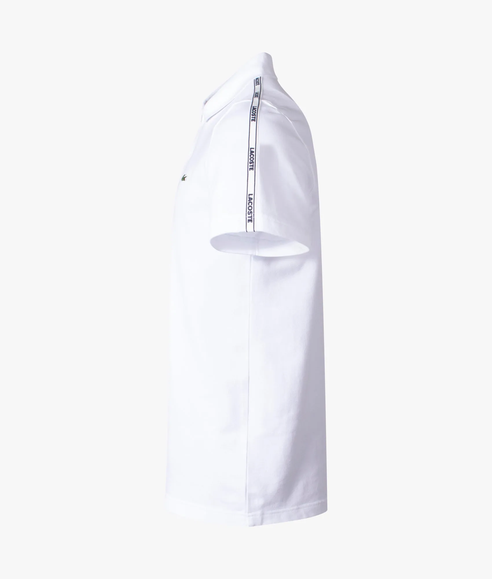 Contrast Branded Shoulder Polo Shirt
