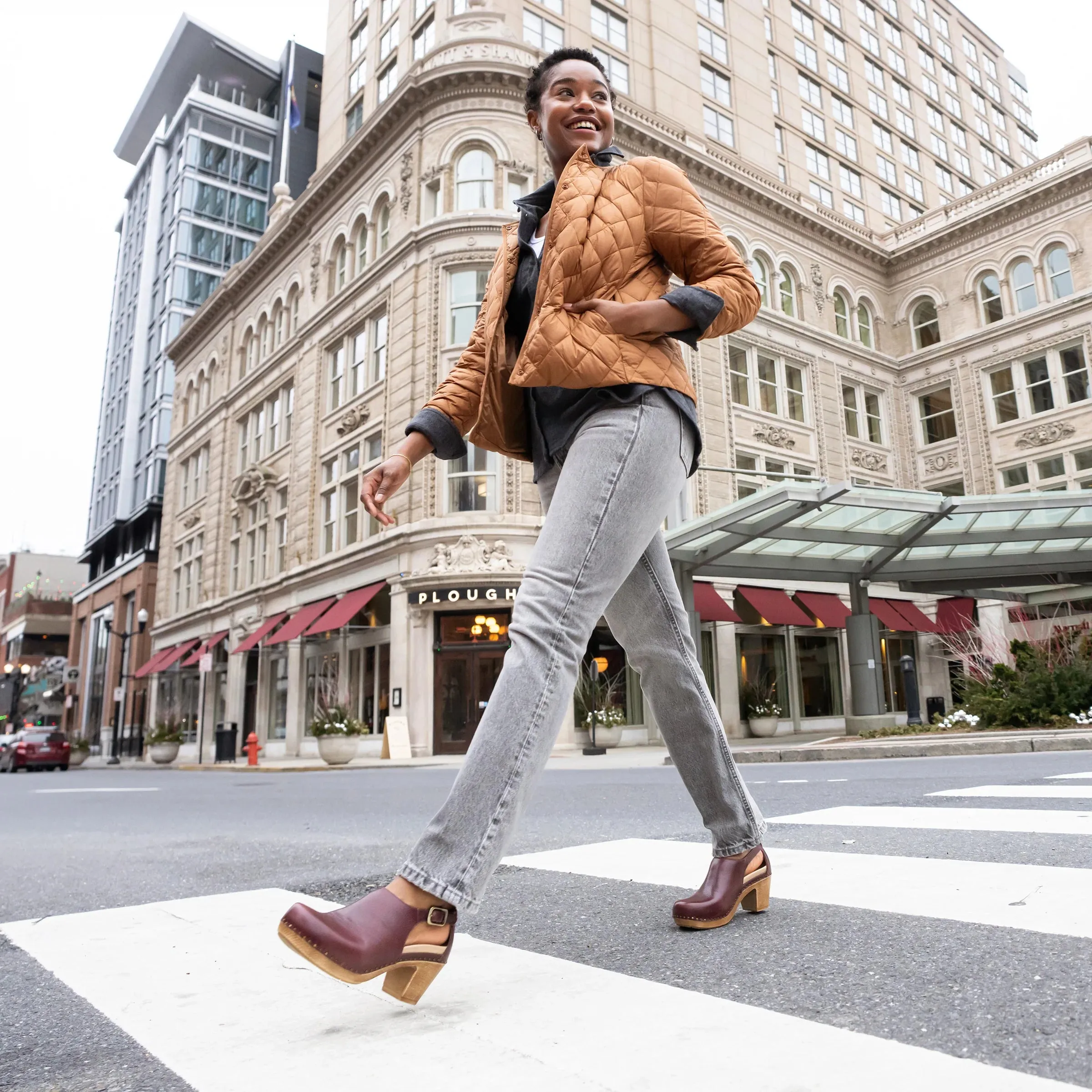 Dansko Sassy Heel in Rich Cordovan - Stylish Comfort Footwear for Every Occasion