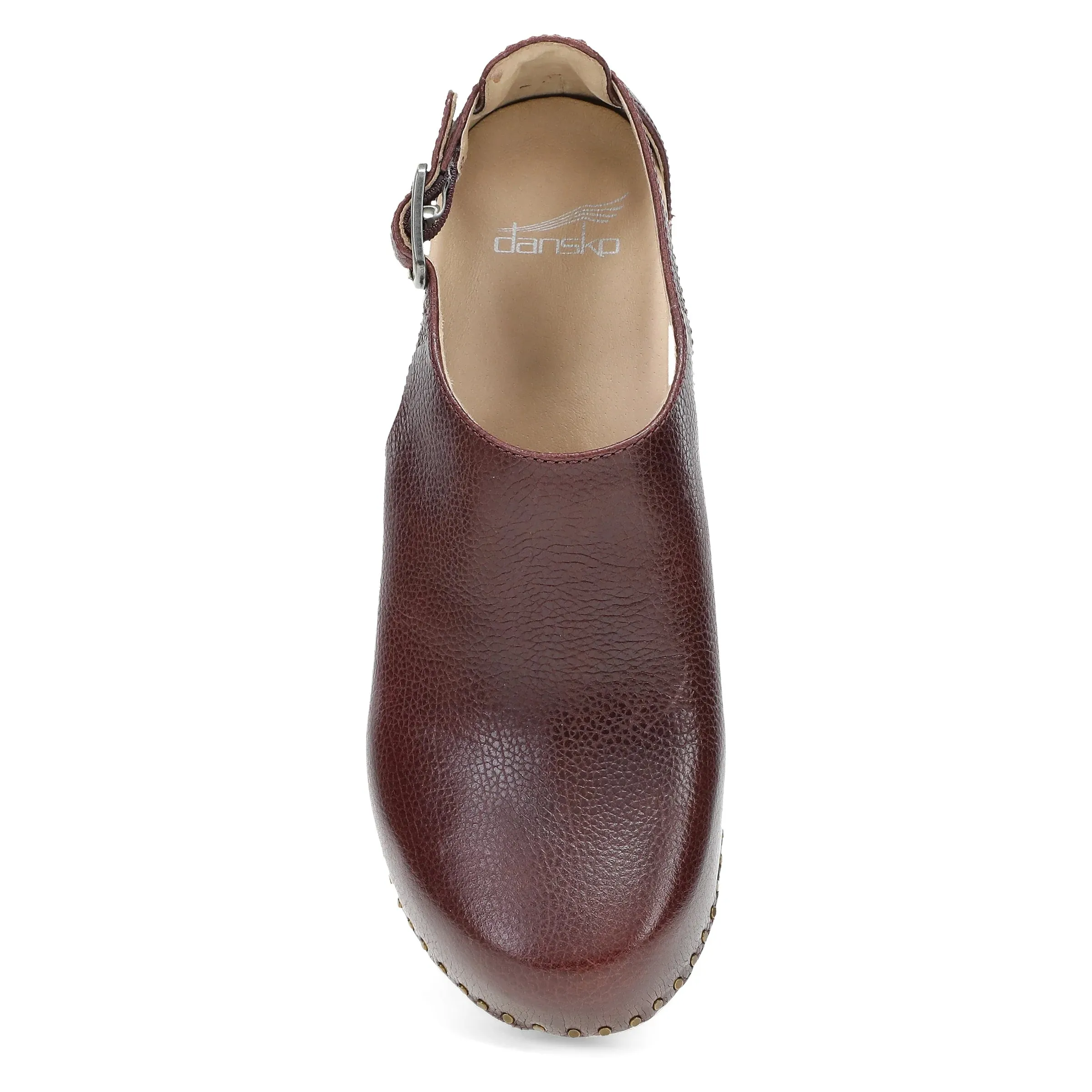 Dansko Sassy Heel in Rich Cordovan - Stylish Comfort Footwear for Every Occasion