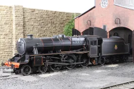 Ellis Clark Trains E1004US O Gauge Stanier Class 5 4-6-0 "Black 5", Early BR Lined, Unnumbered, Riveted Tender, DCC Sound