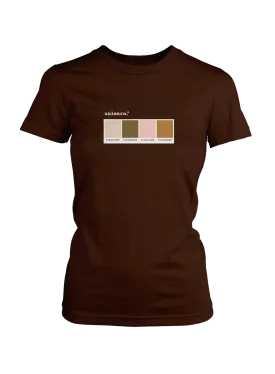 Fleshtone - Women's Fitted T-Shirt